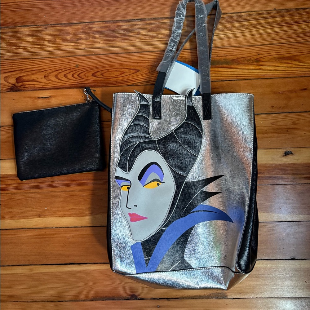 NWT Danielle Nicole Disney Villain Maleficent Large Tote